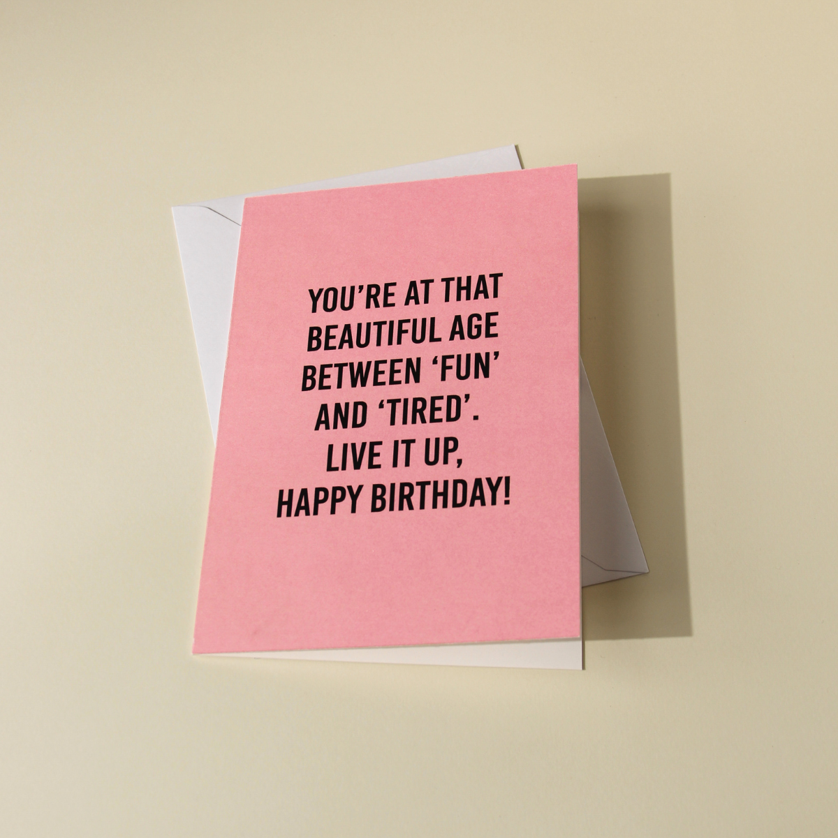 Beautiful Age Birthday Card