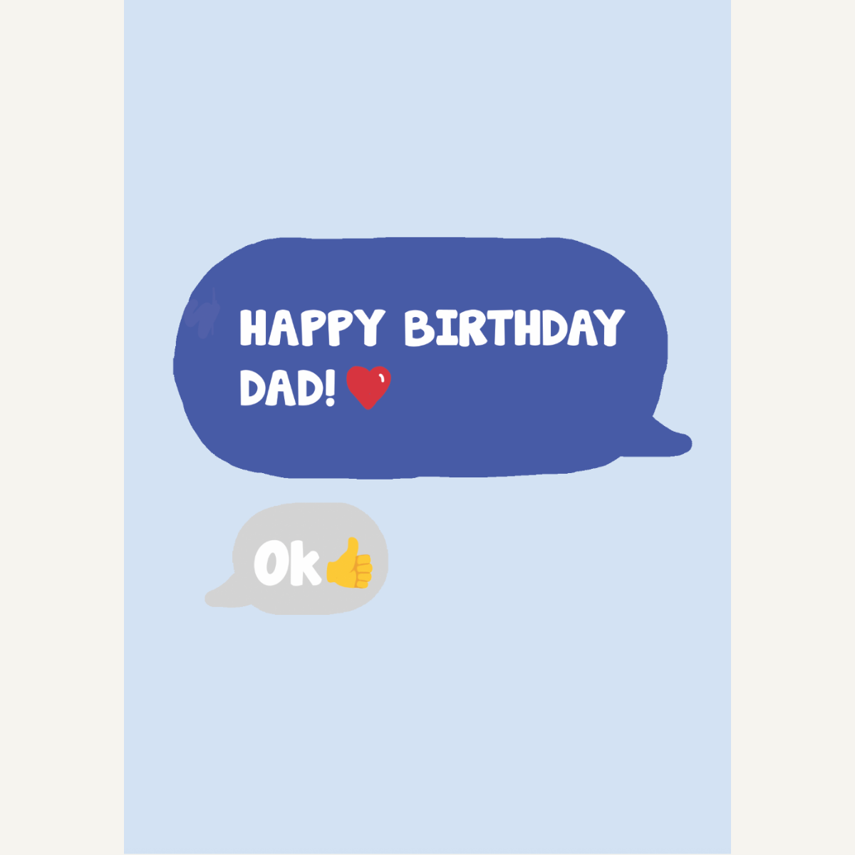 HBD Dad Card