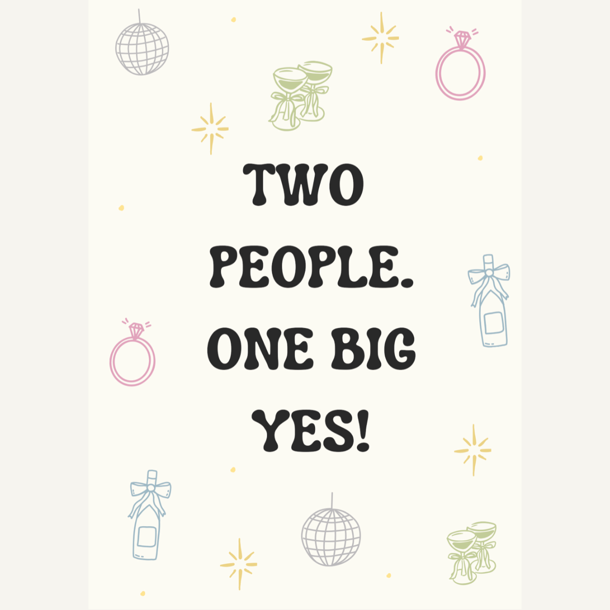 Engagement/Wedding Wishes Card