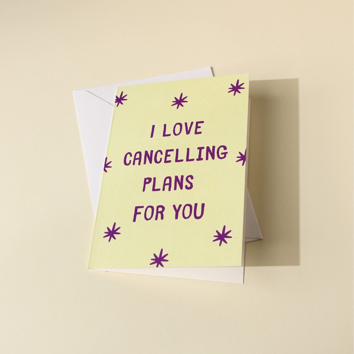 Cancel Plans For You Card
