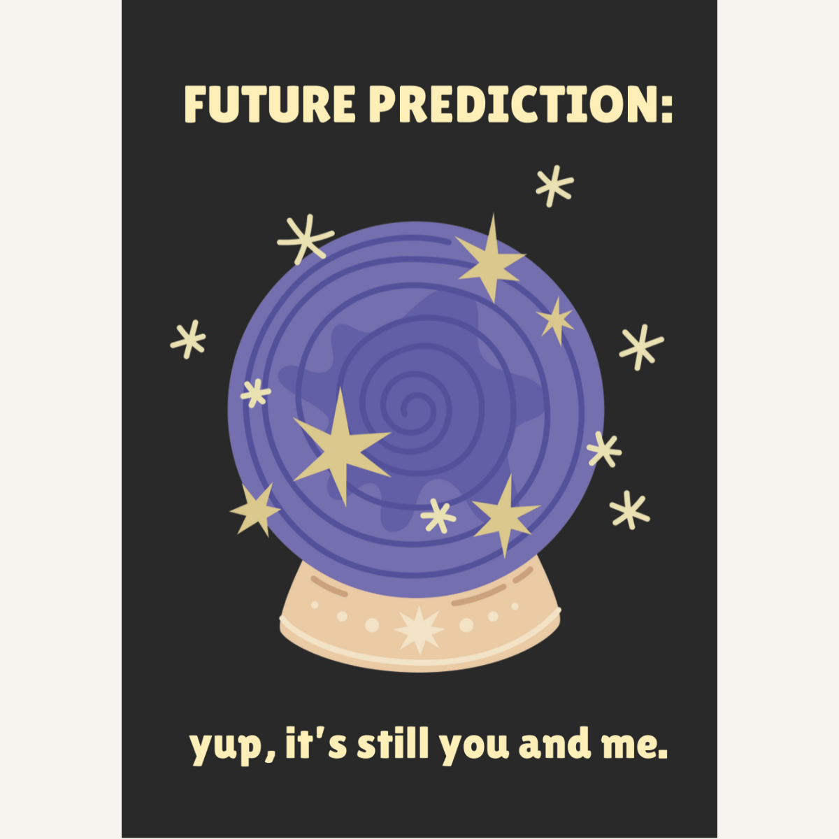 Future Prediction Card