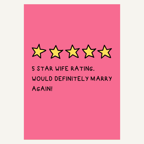 5 Star Wife Card