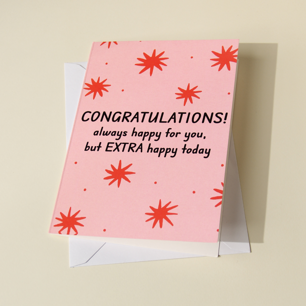 Extra Happy Today Card