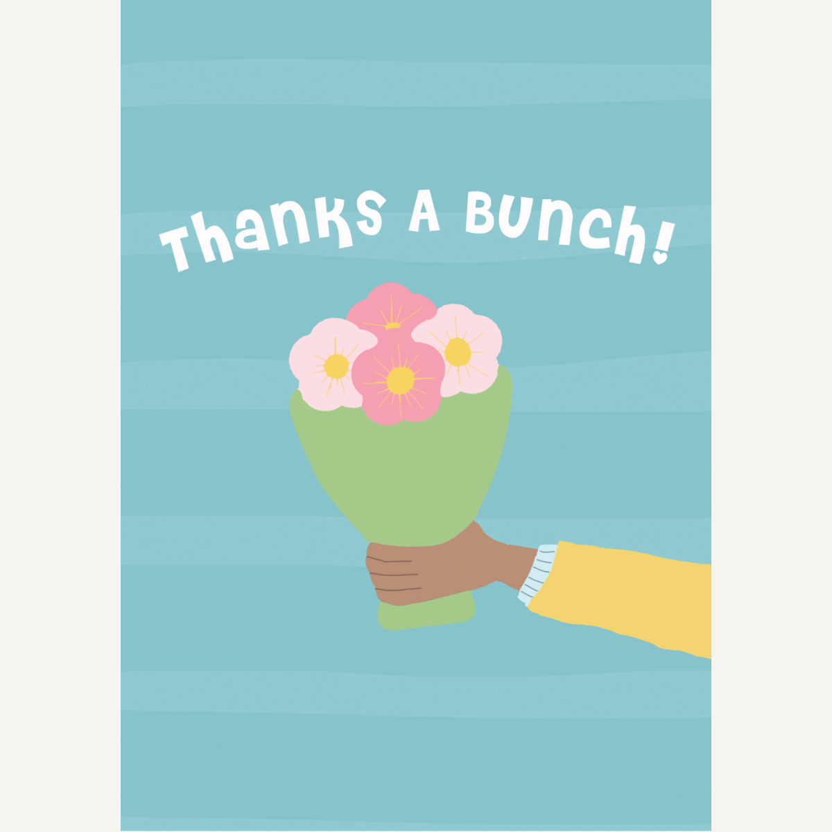 Thanks A Bunch Card