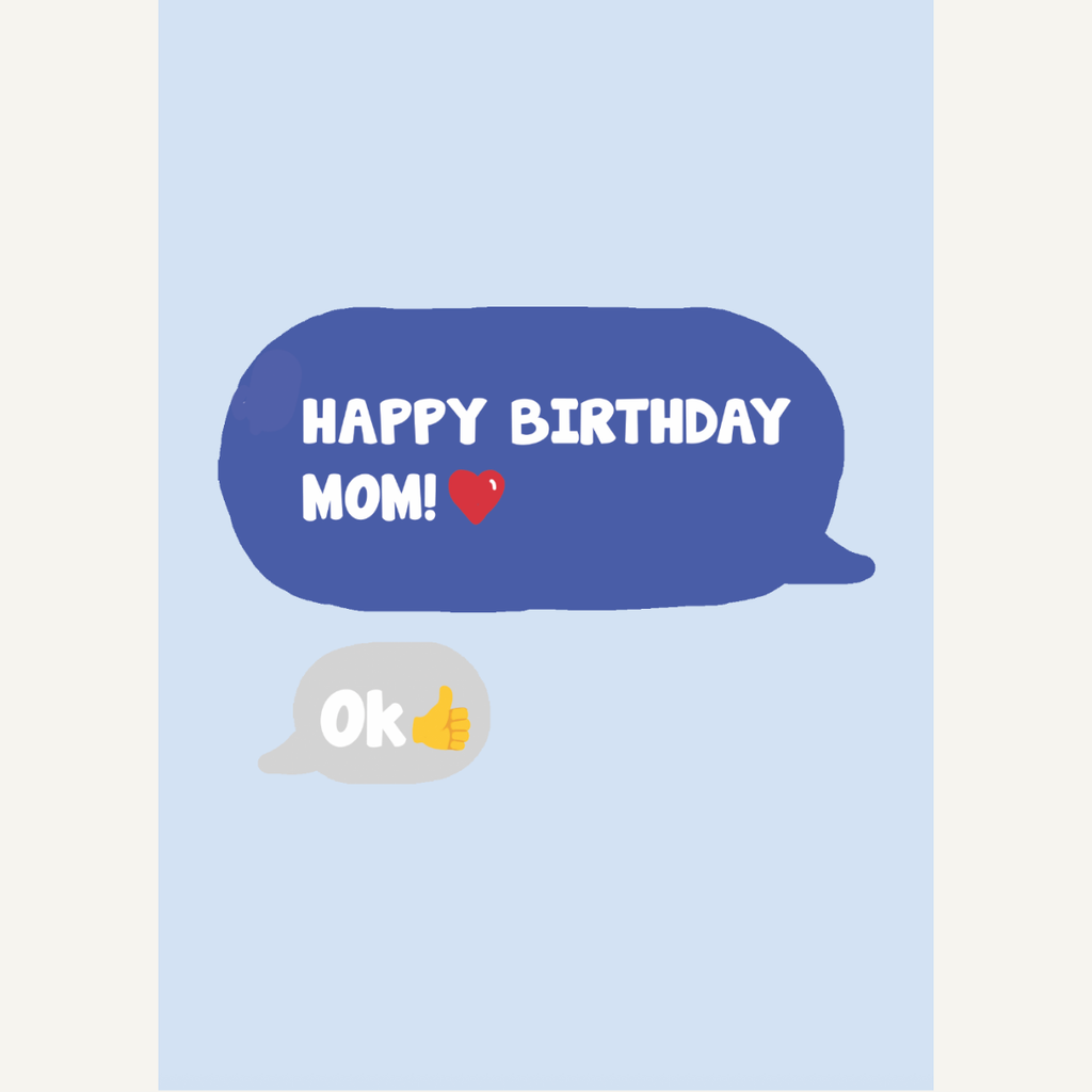 HBD Mom Card