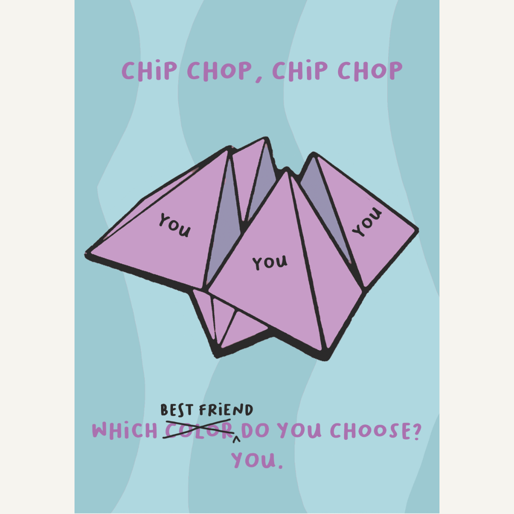 Chip Chop Best Friend Card