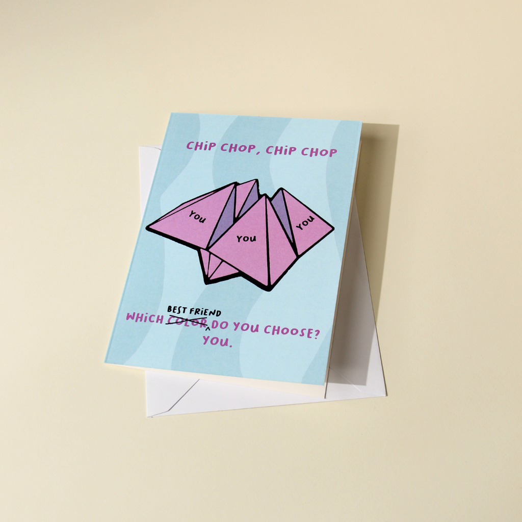 Chip Chop Best Friend Card
