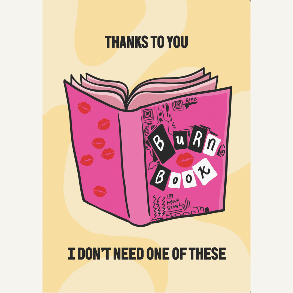 Burn Book Card