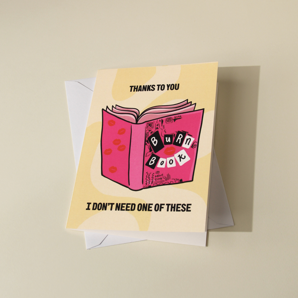 Burn Book Card