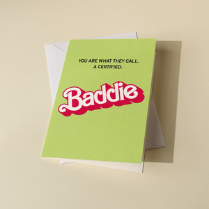 Baddie Card