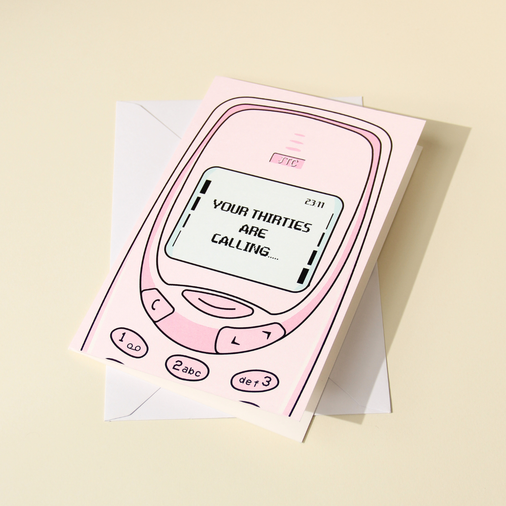 Thirties Are Calling Card