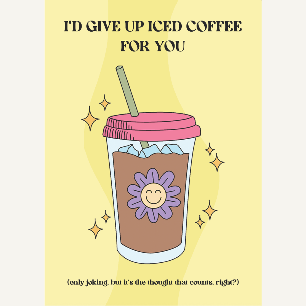 Iced Coffee Card