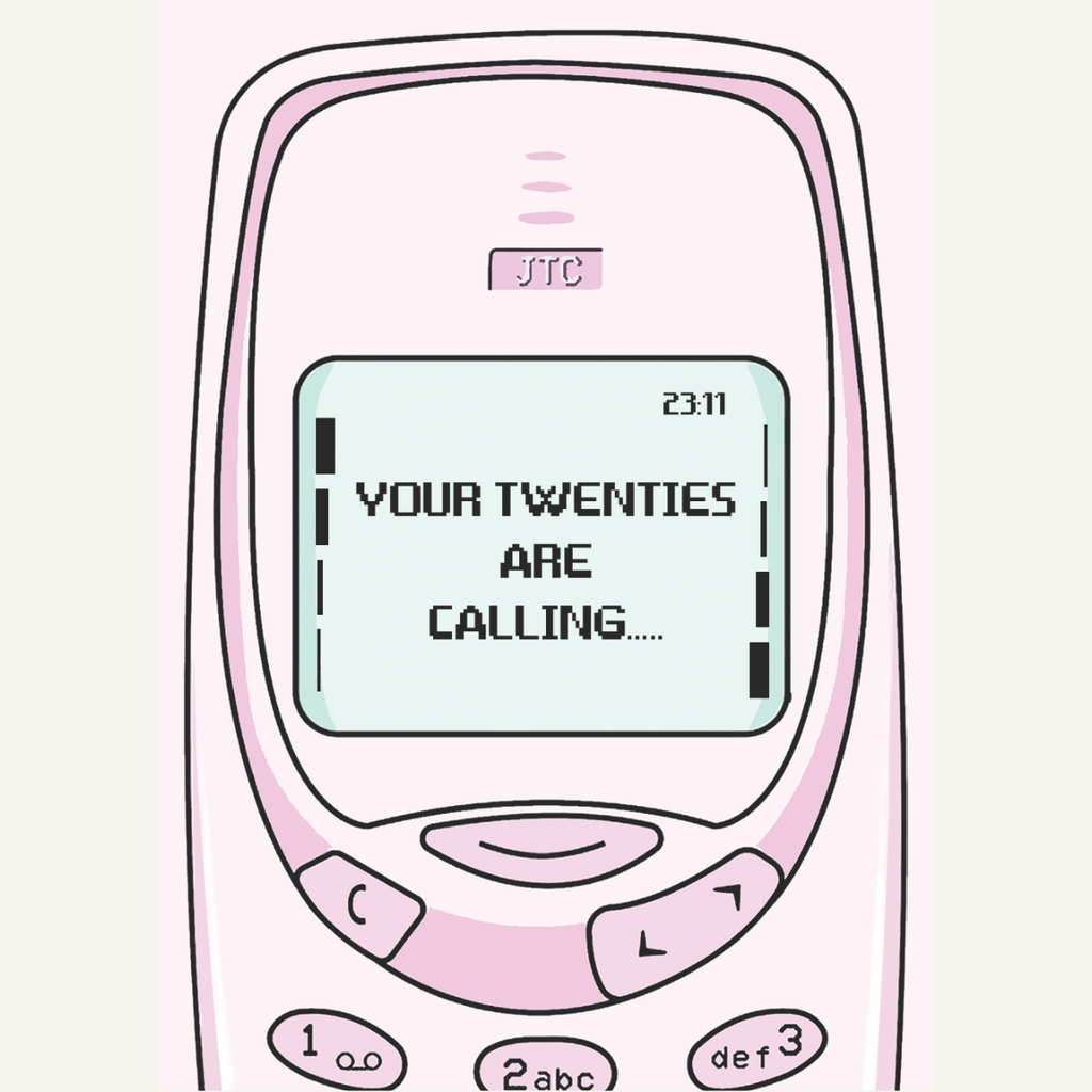 Twenties Are Calling Card