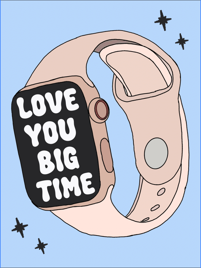 Love You Big Time Card