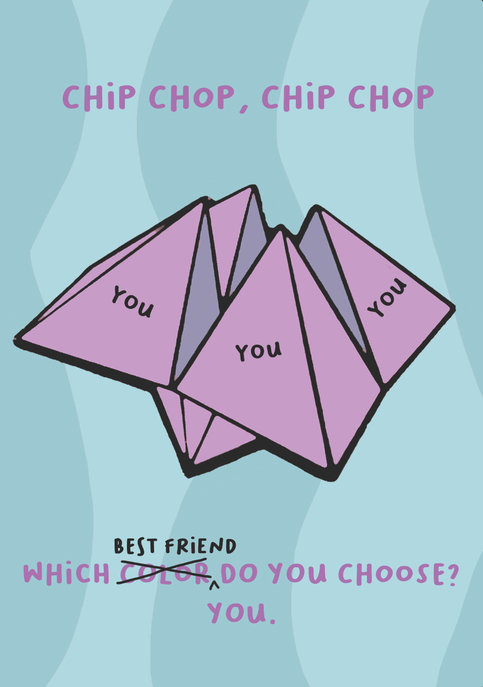 Chip Chop Best Friend Card