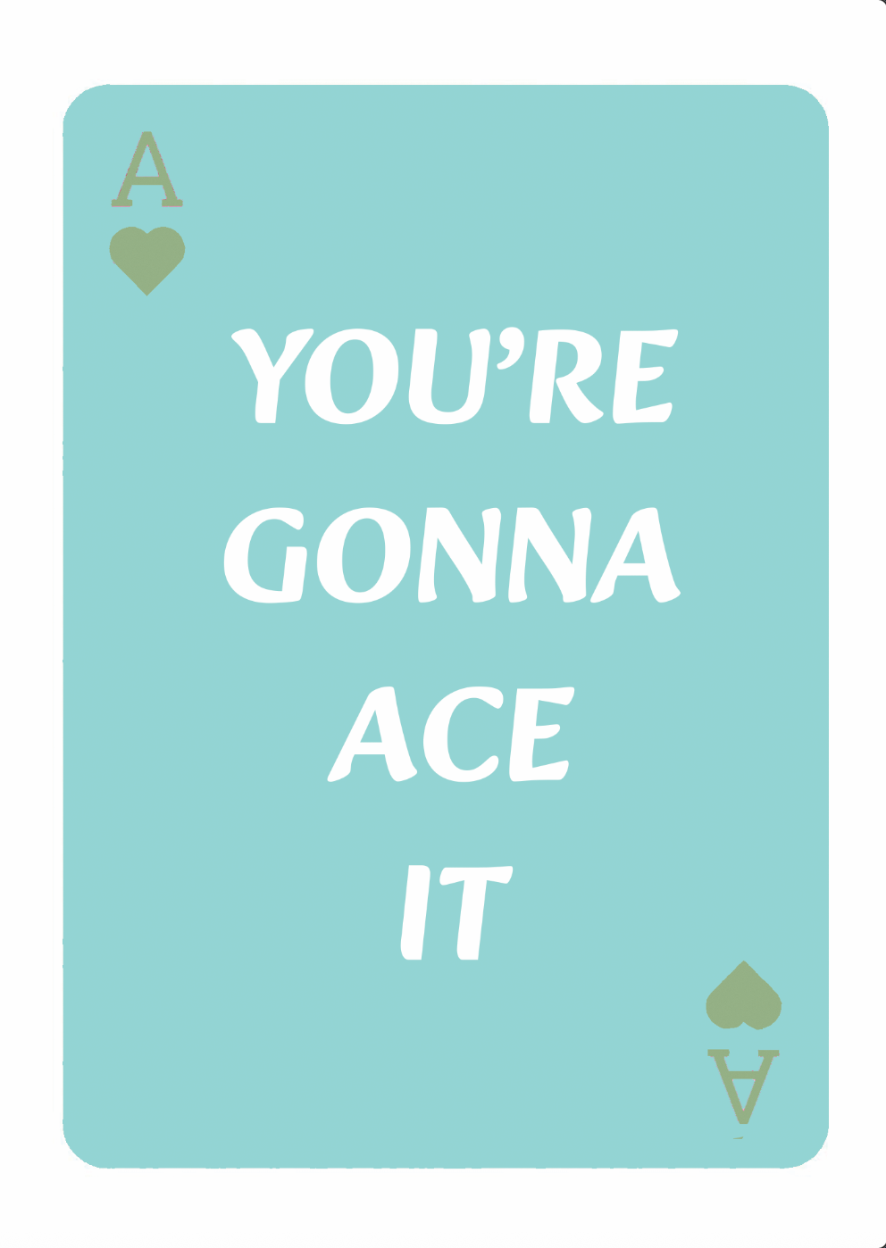 Gonna Ace It Card