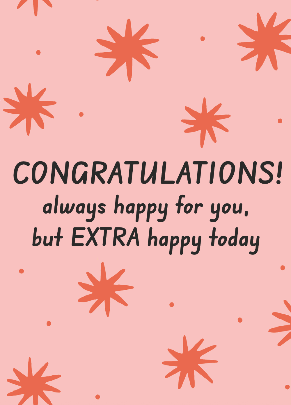 Extra Happy Today Card