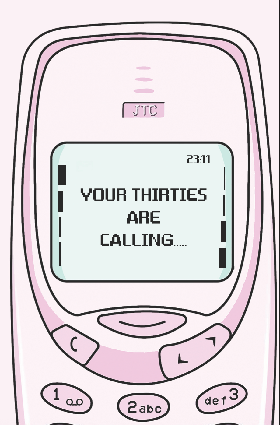 Twenties Are Calling Card